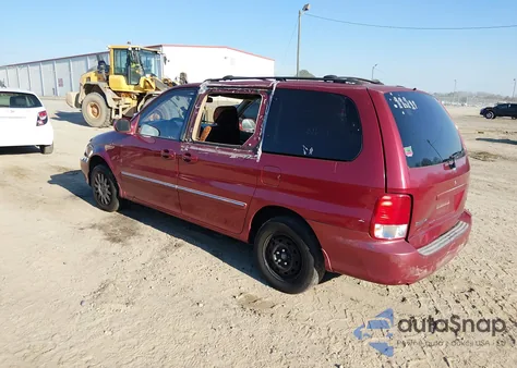 2002 Kia Sedona Ex/Lx z USA, uszkodzony, nr VIN KNDUP131426210897